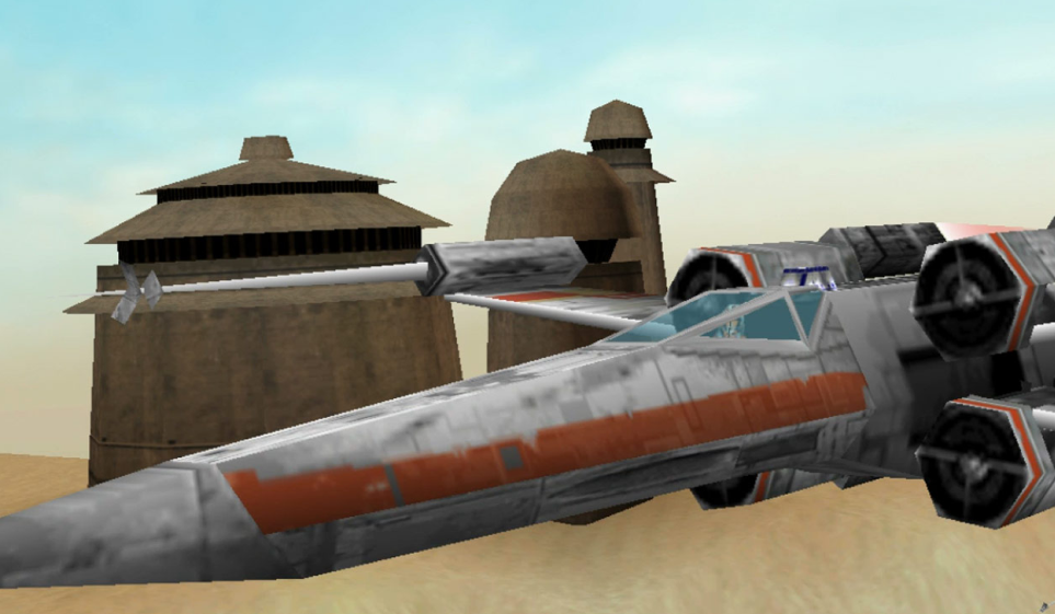Bild von 1998 aus "Star Wars: Rogue Squadron"