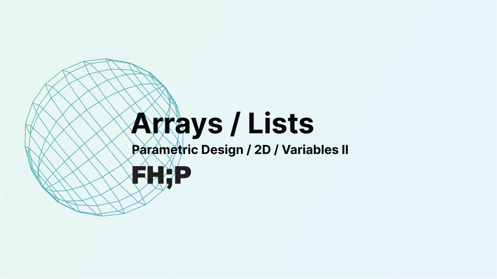 Arrays preview