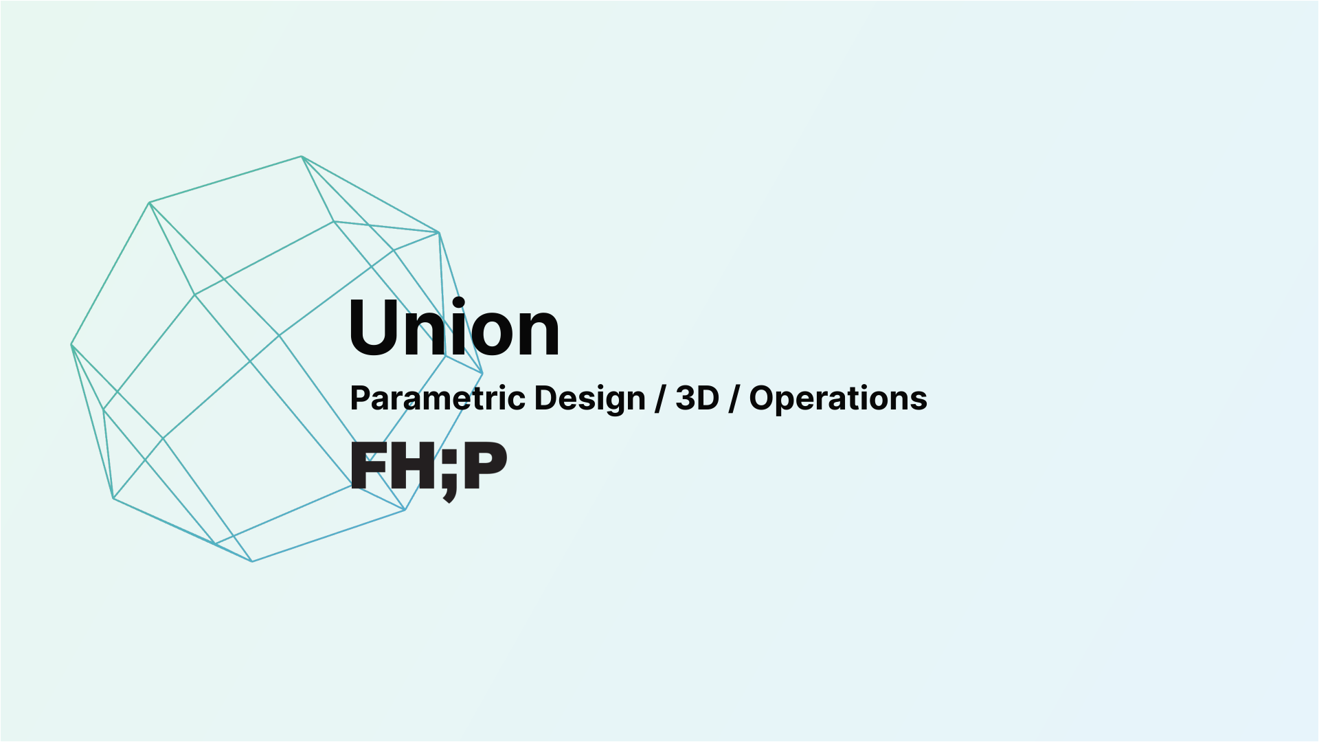 Boolean Operations preview